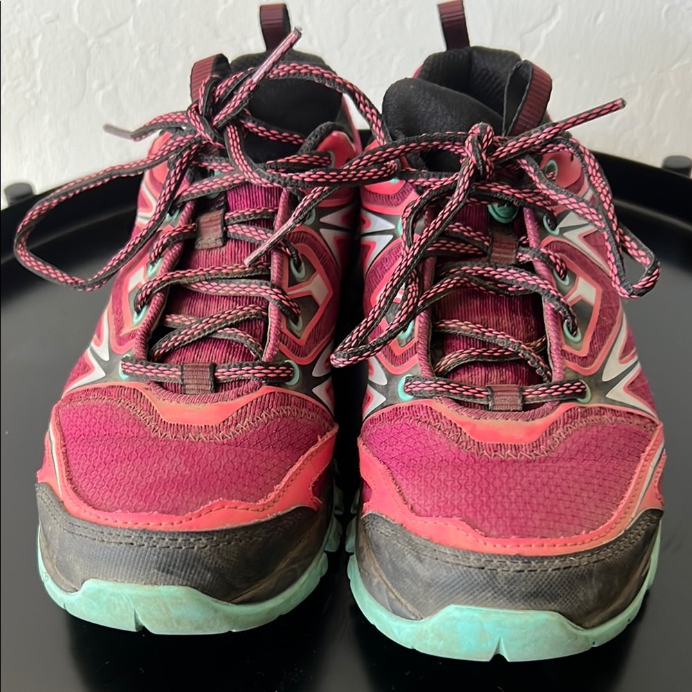 Merrell Pink and Black hiking shoes
